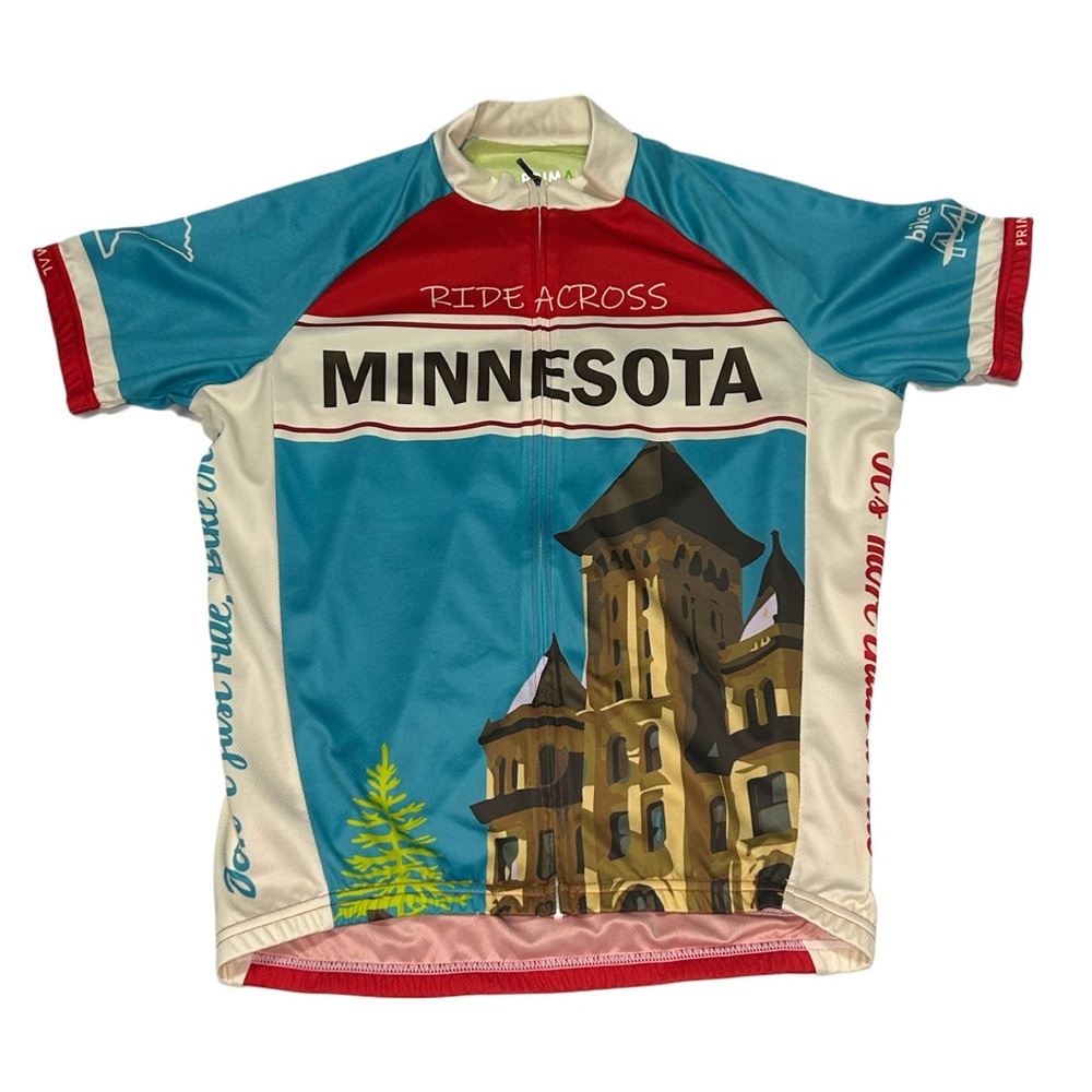 Ride Across Minnesota: Sports Jersey (Rare piece) Size Small